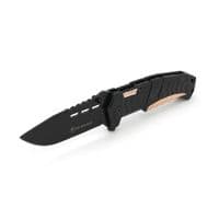 Нож складной Browning-117, алюминий + сталь, длина 215 мм, 200 гр, Black