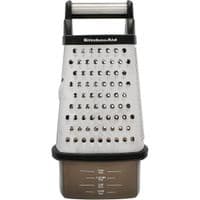 Терка KitchenAid Universal четырехсторонняя с контейнером, черная (KQG300OSOBE)