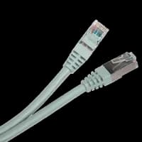 Патчкорд сірий FTP, 1 м, кат. 5e