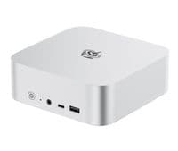 Неттоп Beelink SER8, Silver, Ryzen 7 8845HS (8x3.8-5.1 GHz), 32Gb DDR5 5600MHz SO-DIMM (2/2), 1Tb SSD NVMe, 1xM.2 2280, Radeon 780M, WiFi 6. , 2xUSB 3.2, 2xType-C, HDMI/DP, Windows 11 Pro, крепление VESA (9Y.EU3600834N10)