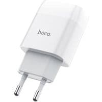 Зарядний пристрій Hoco C73A Glorious (2USB, 2.4А) White (6931474712912)