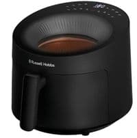 Мультипечь Russell Hobbs Satisfry Panoramic-1500Вт, чаша-5л, сенсорное управл., 10 авто. программ, пластик/стекло, черный