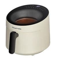 Мультипіч Russell Hobbs Satisfry Panoramic- 1500Вт, чаша-5л, сенсорне управл., 10 авто. програм, пластик/скло, білий