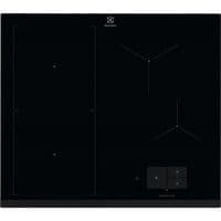 Варильна поверхня Electrolux індукційна, 60см, розширена зона, датчик кипіння, датчик смаження, сенсорний дисплей, Hob2Hood, чорний