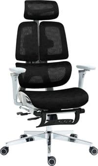 Офісне крісло GT Racer B-2450 White/Black