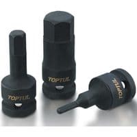 Головка торцева Toptul ударна HEX 1/2" 17мм (KADH1617)