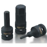 Головка торцева Toptul ударна HEX 1/2" 9мм (KADH1609)