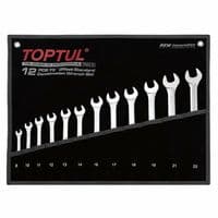 Ключ Toptul комбинированный (угол 75°) 12шт.