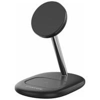 Бездротовий зарядний пристрій CANYON WCS-205 15W Qi2 2in1 Black