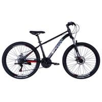 Велосипед Space Neptune (035) AM DD 26" 15" St 2024 Чорно-червоний (OPS-SP-26-029)