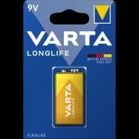 Батарейка 6LR61 VARTA LONGLIFE BLI 1 ALKALINE