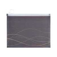 Папка на молнии Axent zip-lock А5 Waves-4 (1498-43-A)