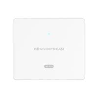 Grandstream GWN7604, внутрішня точка доступу Wi-Fi 6 AX3000, 2x2:2 2.4G, 3x3:2 5G, 1x GbE PoE, 2x GbE з PSE, 1x GbE, покриття до 100 м, до 256 бездротових клієнтів, загальна пропускна здатність бездротового зв’язку 3 Гбіт/с
