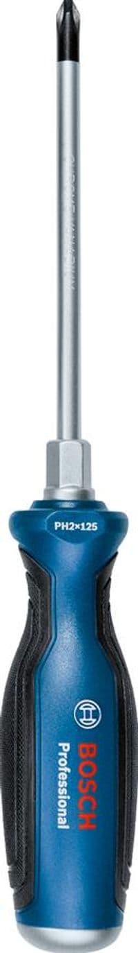 Отвертка Bosch крестовая, PH2x125мм