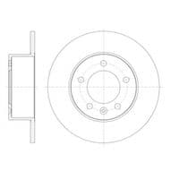 Гальмівний диск REMSA 61412.00