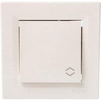 Переключатель одноклавишный самозажимной Schneider Electric  Asfora EPH0400123