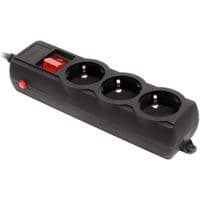 Сетевой  фильтр 4.5 м кабель 3 розеток Gembird SPG3-G-15B-PRO