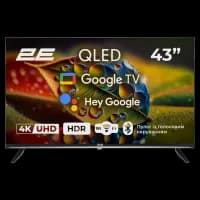 Телевизор 2E 43A77Q 43” дюйма 3840x2160 QLED Google TV