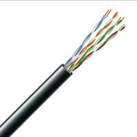 Кабель кручена пара ЗЗКМ (UTP мідь зовнішній) Cat. 5e U/UTP PE 4х2х24 AWG, (74269) бухта 305м.