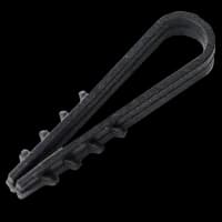 Дюбель-ёлочка 8 мм под круглый кабель черный (пач. 100 шт.) APRO FT-8B