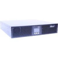 Источник бесперебойного питания SVC RT-1KS-Li On-Line LiFePO4, RM 1000ВА/1000Вт, 12x3.2V/7.2Ah
