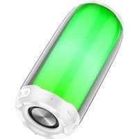 Портативна колонка HOCO HC8 Pulsating colorful luminous wireless speaker White