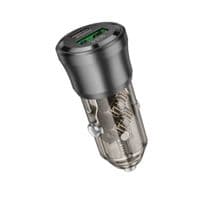 Автомобильное зарядное устройство BOROFONE BZ25 Journey PD38W(1C1A) car charger Transparent Black