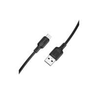 Кабель BOROFONE BX113 Lenny silicone charging data cable Micro(L=1M) Black
