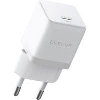 Зарядний пристрій Baseus Palm Fast Charger 1C 20W EU Moon White