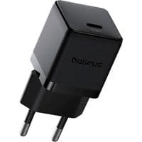 Зарядний пристрій Baseus Palm Fast Charger 1C 20W EU Cluster Black