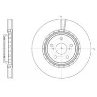 Гальмівний диск REMSA 61540.10