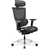 Офісне крісло Mealux S8 Air Black (HF-S8P M/B)