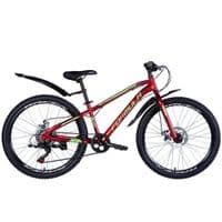 Велосипед Formula 24" Forest DD рама-12,5" St червоний 2024 (OPS-FR-24-394)