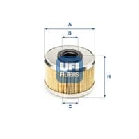 Фільтр паливний UFI 26.686.00