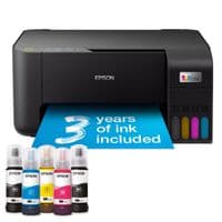 БФП струменевий кольоровий A4 Epson L3230, Black, 5760х1440 dpi, до 33/15 стор/хв, USB, вбудоване СБПЧ, чорнило Epson 103 (C11CJ68407)