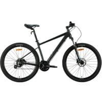 Велосипед Leon 27.5" XC 80 AM DD рама-18" Al сірий з чорним 2024 (OPS-LN-27.5-166)