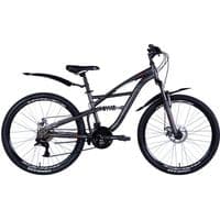 Велосипед Discovery 26" Tron AM2 DD рама-15" сріблясто-чорний 2024 (OPS-DIS-26-613)