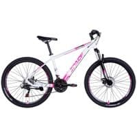 Велосипед Space 27.5" Mercury AM DD рама-17" Al біло-рожевий 2025 (OPS-SP-27.5-030)