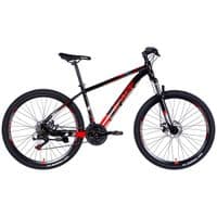 Велосипед Space 27.5" Mercury AM DD рама-17" Al чорно-червоний 2025 (OPS-SP-27.5-028)