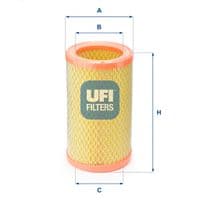 Повітряний фільтр для автомобіля UFI 27.824.00