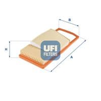 Повітряний фільтр для автомобіля UFI 30.795.00