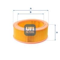 Повітряний фільтр для автомобіля UFI 30.917.01