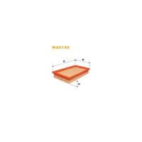 Воздушный фильтр для автомобиля Wixfiltron WA6186