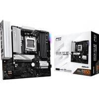 Mатеринська плата sAM5 AMD B850 4xDDR5 HDMI/DP 3xM .2 2.5GbE LAN mATX B850M PRO RS