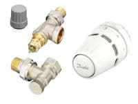 Комплект термостатичний Danfoss Regus RA-FN + RLV-S бічне під'єднання, 1/2" осьовий