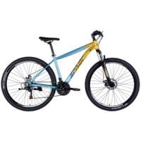 Велосипед Space 29" Mars AM DD рама-18" St золотисто-блакитний 2025 (OPS-SP-29-035)