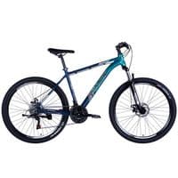 Велосипед Space 27.5" Phaeton AM DD рама-19" Al синьо-зелений 2025 (OPS-SP-27.5-036)