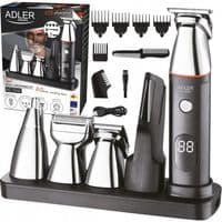 Набір для стрижки Adler AD-2946, Black, 5в1, 3-20мм, LCD-дисплей, робота від акумулятора