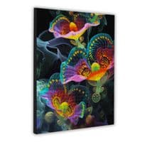 Картина по номерам Santi алмазная мозаика Космический цветок, 40*50см (954981)