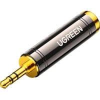 Аудіоадаптер UGREEN AV168 3,5 мм папа на 6,35 мм гніздо адаптер 1шт (UGR-60711)